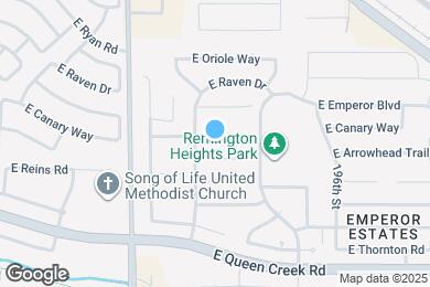 Map image of the property - 19335 E Canary Way