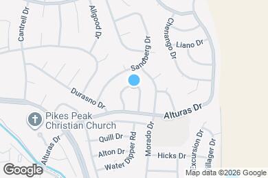 Map image of the property - 5145 Alturas Cir