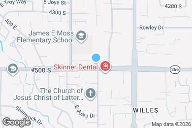 Map image of the property - 4479 S 500 E