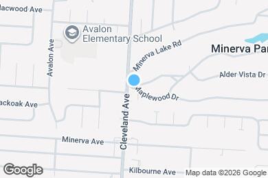 Map image of the property - 2505 Maplewood Dr