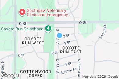 Map image of the property - 18731 S St