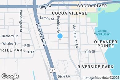 Map image of the property - 700 Hughlett Ave