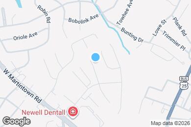 Map image of the property - 518 Ridgecliff Ct