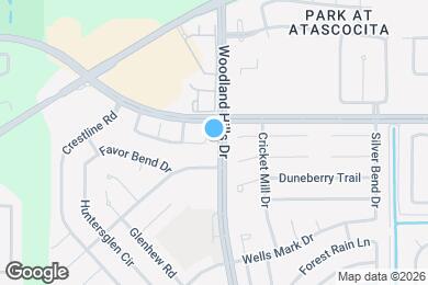 Map image of the property - 4018 Oak Run Dr