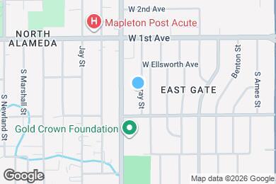 Map image of the property - 61 S Gray St