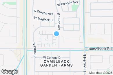 Map image of the property - 5111 N 189th Dr