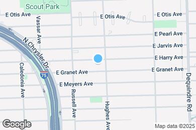 Map image of the property - 1312 E Harry Ave