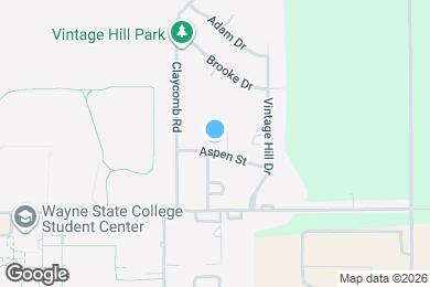 Map image of the property - 1004 Aspen St