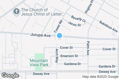 Map image of the property - Hacienda Apartments