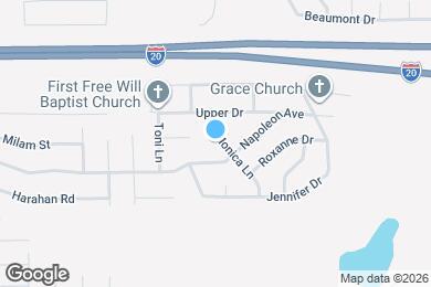 Map image of the property - 421 Monica Ln