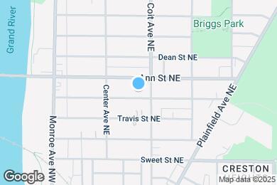 Map image of the property - 151 Palmer St NE