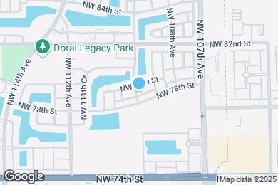 Map image of the property - 10895 NW 78th Ter