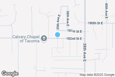 Map image of the property - 18212 35th Ave E