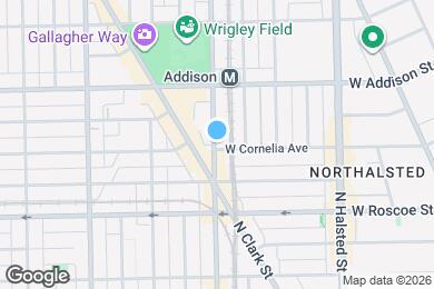 Map image of the property - 3501 N Sheffield Ave