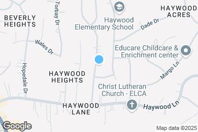 Map image of the property - Haywood Meadows Apartments