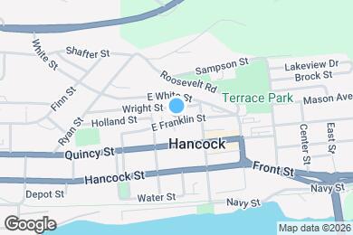 Map image of the property - 217 E Franklin St