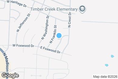 Map image of the property - 410 N Cheyenne Dr