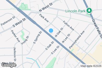 Map image of the property - 808 W Broad St