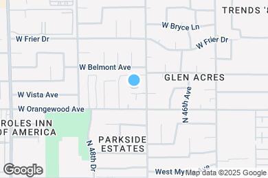 Map image of the property - 7528 N 47th Dr