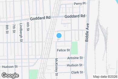 Map image of the property - 1159 McKinley St