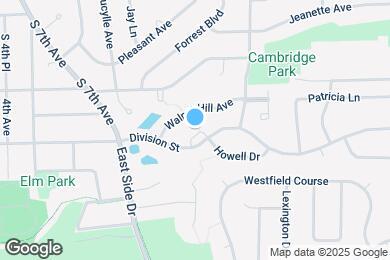 Map image of the property - 1452 Division Ct