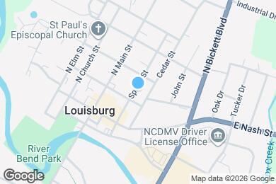 Map image of the property - 203 Spring St