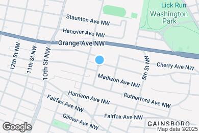 Map image of the property - 632 McDowell Ave NW
