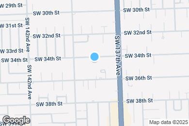 Map image of the property - 13810 SW 34th St