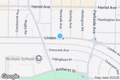 Map image of the property - 314 Linden Ave