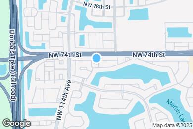 Map image of the property - 7332 NW 112th Ct