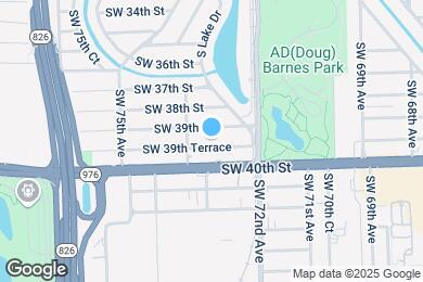 Map image of the property - 7255 SW 39th Ter