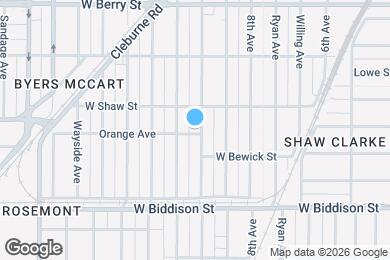 Map image of the property - 3320 Stanley Ave