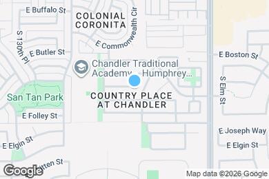 Map image of the property - 16215 S Beth Ln