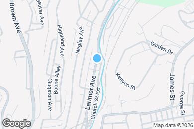 Map image of the property - 548 Larimer Ave