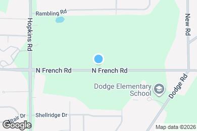 Map image of the property - 2486 N French Rd