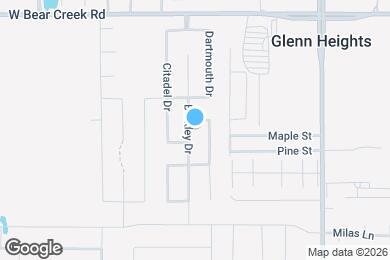 Map image of the property - 1820 Berkley Dr