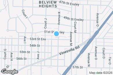 Map image of the property - 5112 Avenue K