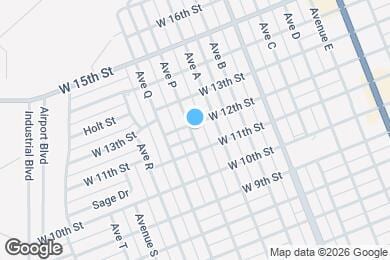 Map image of the property - 1309 Avenue P