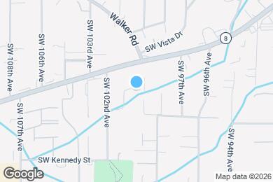 Map image of the property - 3950 SW 102nd Ave
