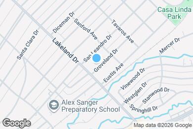 Map image of the property - 8619 Groveland Dr