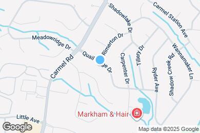 Map image of the property - 7335 Quail Ridge Dr