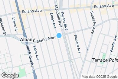 Map image of the property - 1007 Evelyn Ave
