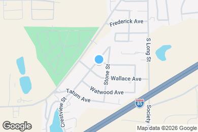 Map image of the property - 2203 Crestview St