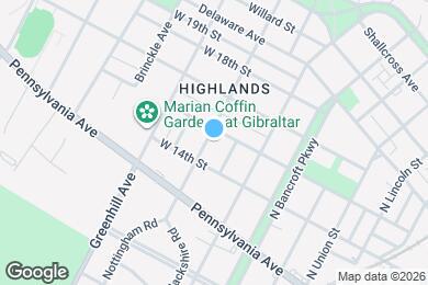 Map image of the property - 1416 Riverview Ave