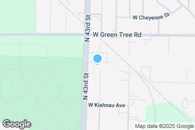 Map image of the property - 6685 N 42nd St