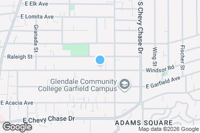 Map image of the property - 919 E Windsor Rd