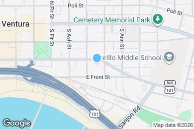 Map image of the property - 954 E Thompson Blvd