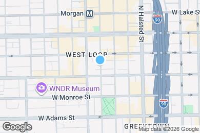 Map image of the property - 36 N Sangamon St
