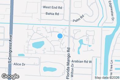 Map image of the property - 168 Lake Arbor Dr