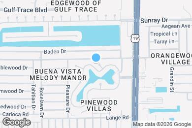 Map image of the property - 4365 Tahitian Gardens Cir